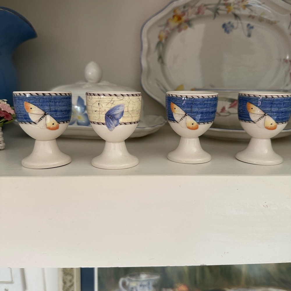 Wedgwood Sarah’s Garden Egg Cups Set of Two